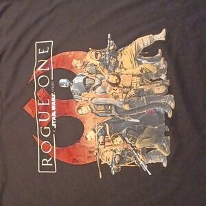 Star Wars Rogue One tee shirt black 2xlarge